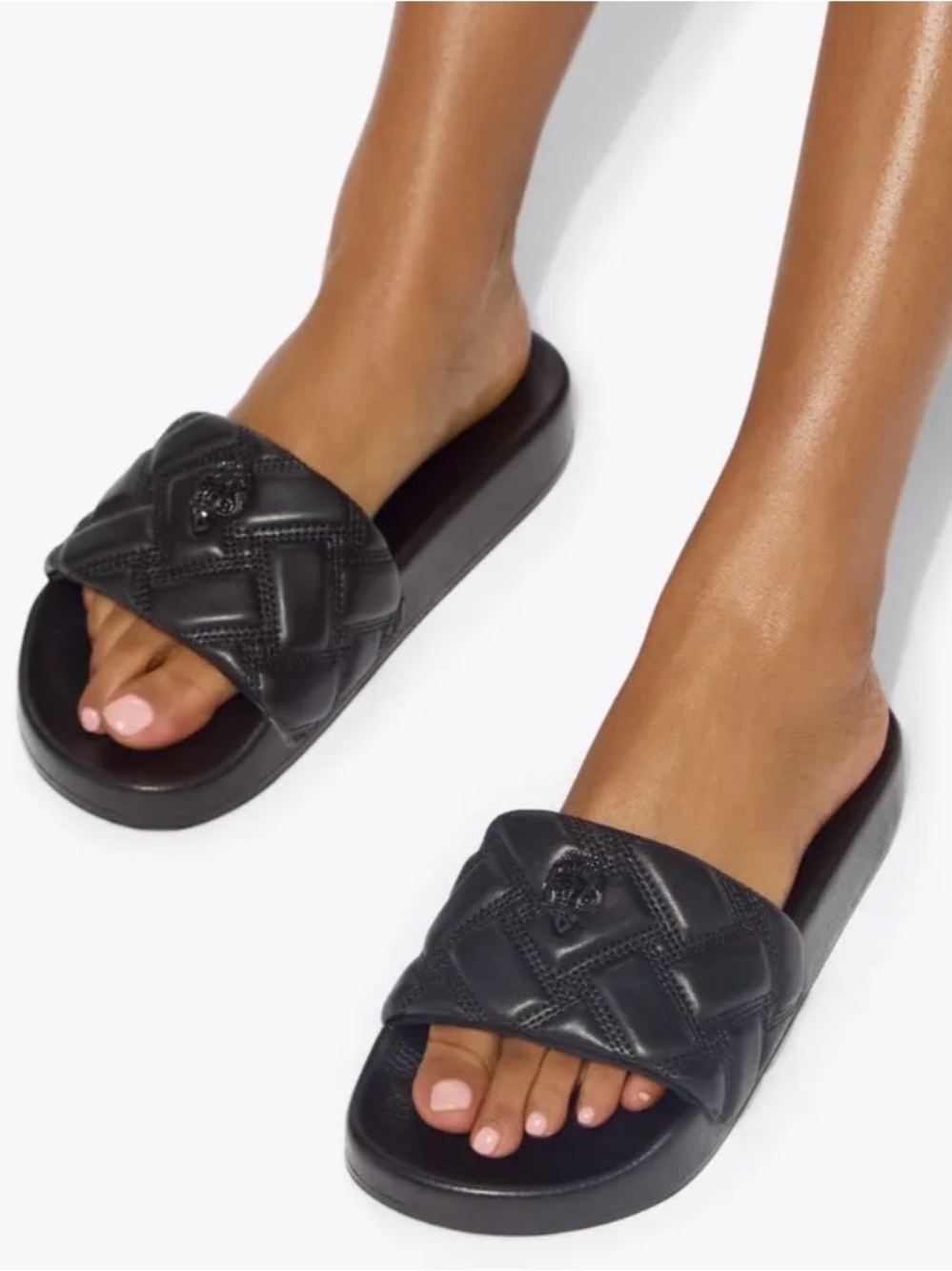 Kurt Geiger London Meena Eagle Slide Sandal NWOT